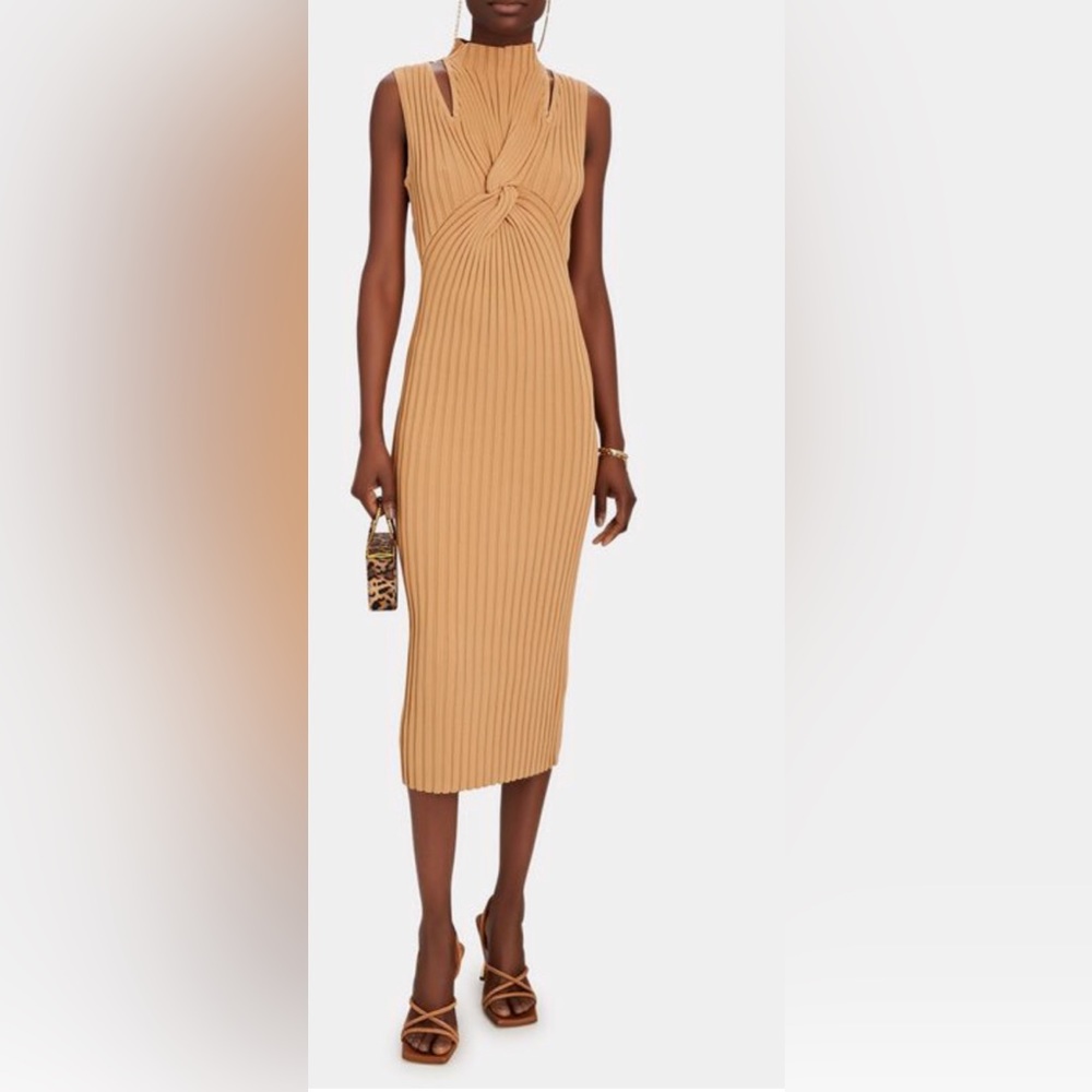ACLER
Collins Twisted Rib Midi Dress